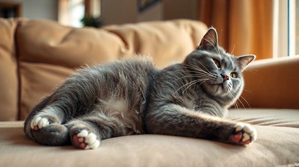 Nourriture premium pour un british shorthair en pleine forme