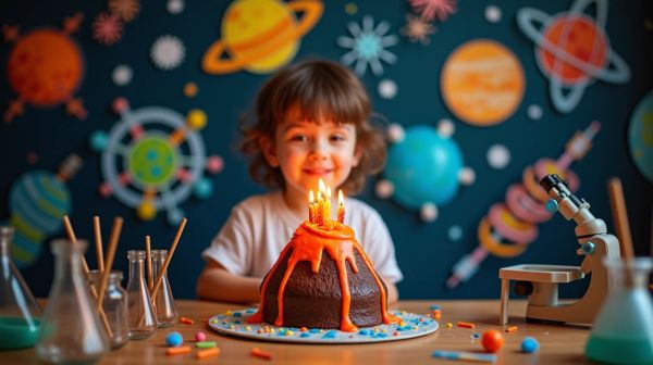 Organiser un anniversaire scientifique qui impressionne vos enfants